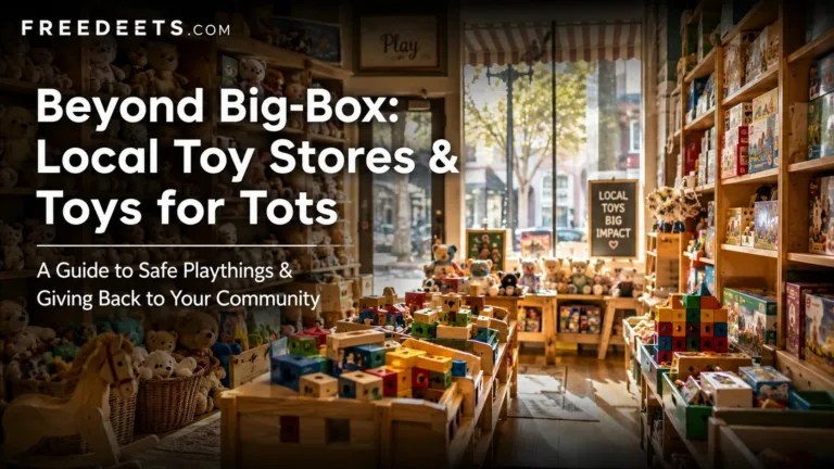 Best Local Toy Stores & Toys for Tots Guide | Freedeets